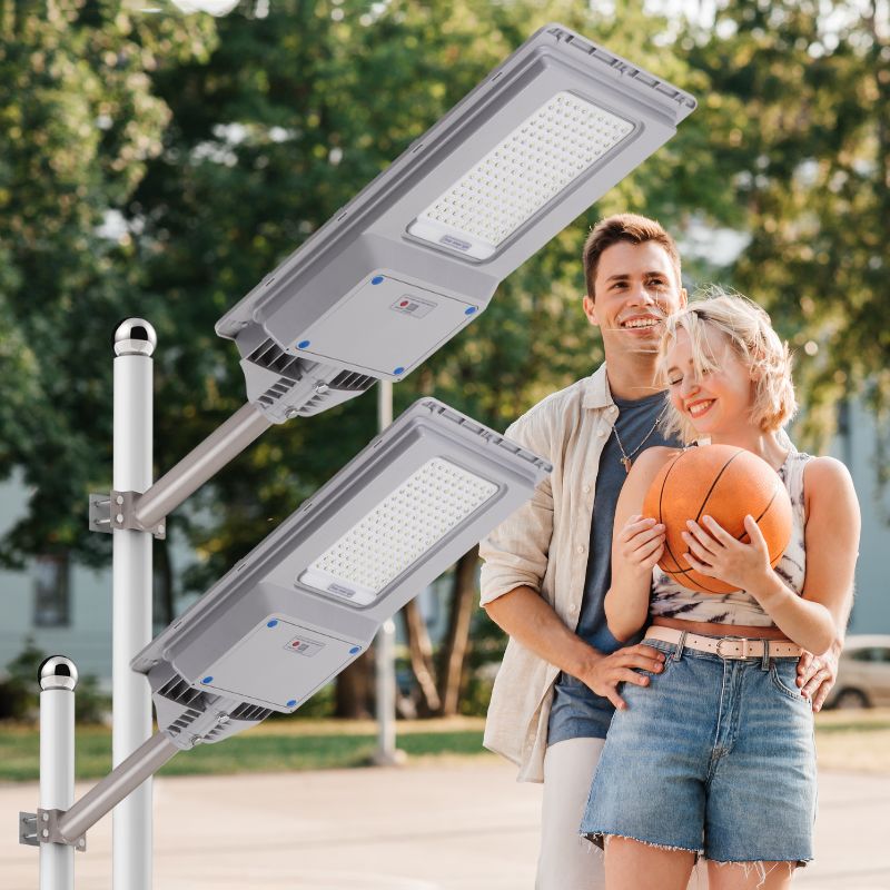 LANGY Pack 300 W all in one solar street light 30000 lumens- Solar lights  for Parking lots, backyard, garden ,outdoor – Langy Solar Lights
