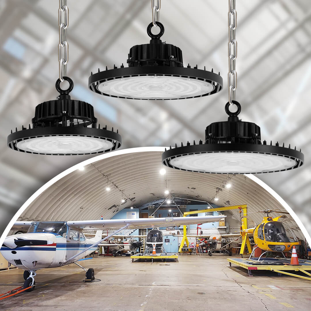 LANGY UFO High Bay Led Light 100W 150W 200W 6000K with 2 year