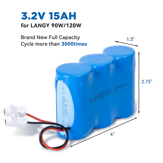 Relacement Battery pack for solar street light