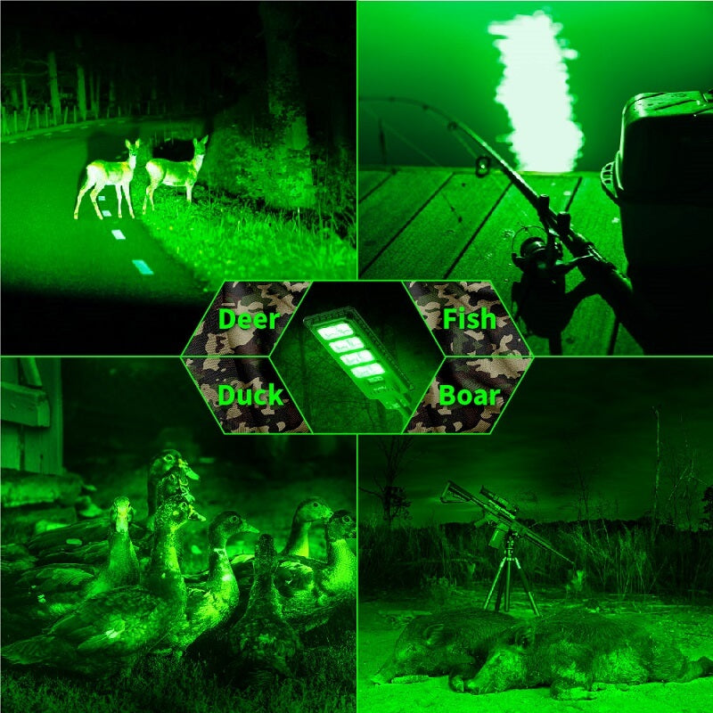 Load image into Gallery viewer, Powereful Solar Green Feeder Light for Hunting-25,000 lumens
