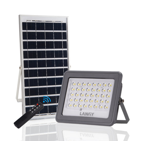 60W solar LED flood lights outdoor waterproof