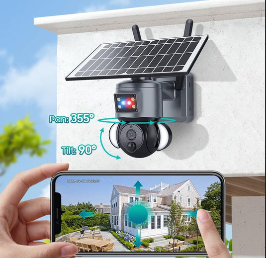 2K HD Solar camera
