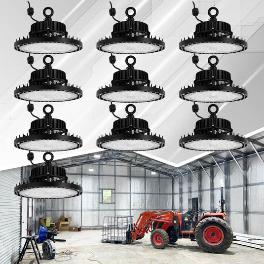 10 Pack 100 W UFO Led high bay light-15,000 lumens