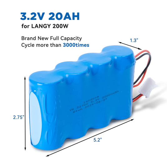 Relacement Battery pack for solar street light