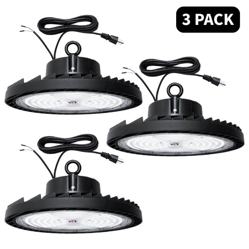 Load image into Gallery viewer, 150W Dimmable UFO high bay light -22,500lumens (Plug included)
