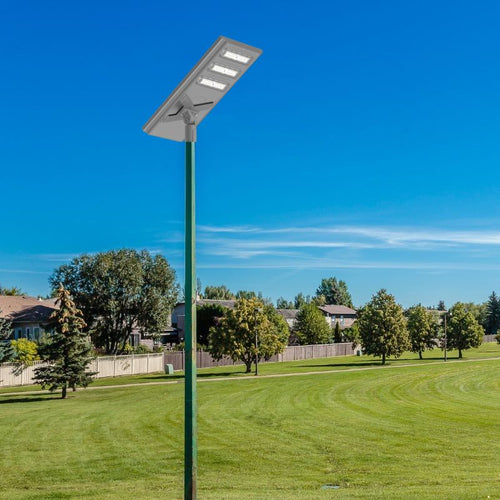 150W commercial solar street light -Stay on (Grey)