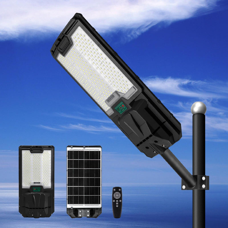 Load image into Gallery viewer, 200W 400W All in one solar Parking Lot Lights -30,000 lumens
