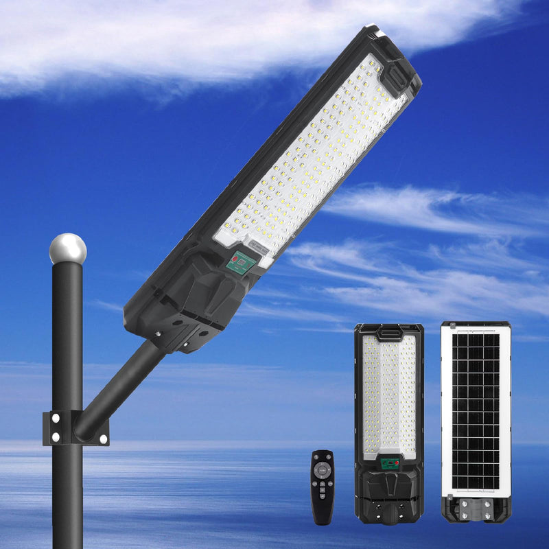 Load image into Gallery viewer, 200W 400W All in one solar Parking Lot Lights -30,000 lumens
