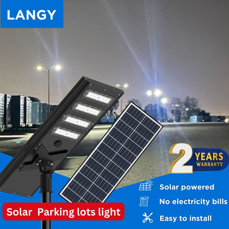 Load image into Gallery viewer, Commerical Solar Power LED Parking Lot Light - 2 Years Warranty
