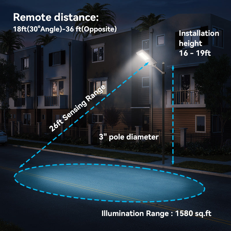 Load image into Gallery viewer, 300 W all in one  solar street light
